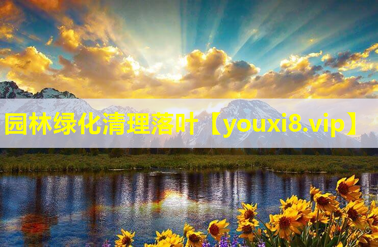 园林绿化清理落叶