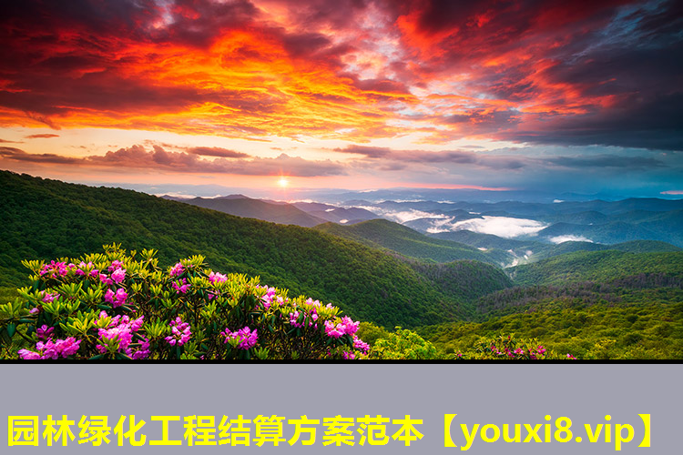 园林绿化工程结算方案范本